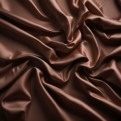 Obraz premium Tela satinada arrugada con pliegues y sombras espectaculares, creando una textura sensual y lujosa