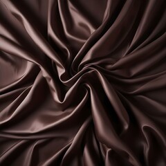 Obraz premium Tela satinada arrugada con pliegues y sombras espectaculares, creando una textura sensual y lujosa