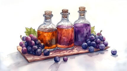 Spooky Halloween Witch's Brew Watercolor Illustration Perfect for Autumn, Fall, Halloween, and Witchcraft Themed Projects, Cards, and Decorations.