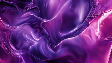 Obraz premium Abstract Purple and Pink Liquid Flowing Art Wallpaper