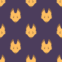 cute fox pattern for kids, beautiful seamless fox pattern, adorable foxes