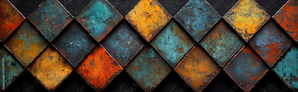Poster an abstract horizontal background featuring a simple geometric design suitable for web themes and he