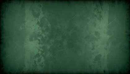 Un fondo abstracto de color verde oscuro con una apariencia texturizada y moteada