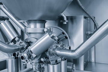 Production machine for manufacture products from pvc plastic extrusion technology