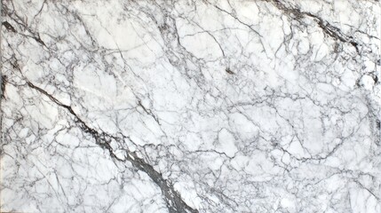 Obraz premium A high-resolution white Carrara Statuario marble texture with elegant grey streaks, ideal for digital wall and floor tiles