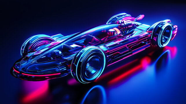 Black friday selo 3d neon metal futurista. Neon Futurism. Illustration