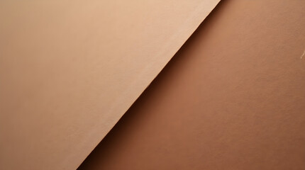 Two Tone Beige and Brown Paper Texture Background Subtle Gradient Minimalist Design Abstract Wallpaper