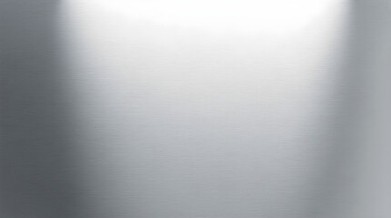 Sleek Silver Gradient Background Texture: Studio Lighting Effect, Abstract Metal Surface, Modern Design Wallpaper