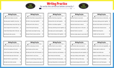 Make a Sentence Activity Worksheet