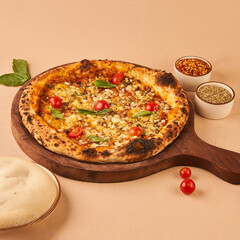 Margherita Naples Pizza for restaurant menu