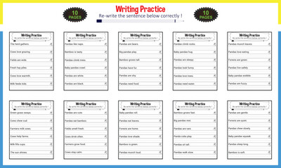Make a Sentence Activity Worksheet