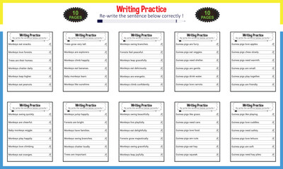 Make a Sentence Activity Worksheet