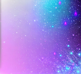 Obraz premium Lights blue and red high speed effect motion blur night.Futuristic neon light line trails. bright sparkling background.Purple glowing wave swirl, impulse cable lines.Long time exposure.generative ai