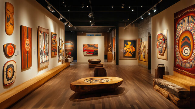 Exploring Indigenous Art in a gallery needs appreciation for cultural heritage and expression