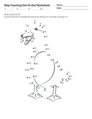 Dot-to-Dot Activity Sheets
