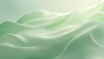 Obraz premium An abstract underwater painting with soft, ethereal colors