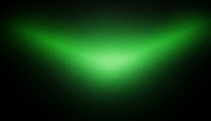 glowing green light patten black background grainy gradient noise texture poster banner backdrop abstract design power point background