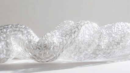 Translucent Bubble-Wrap Inspired Decorative Piece