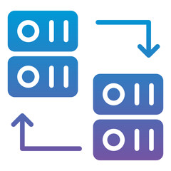 Data Exchange Icon