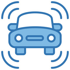 Autonomous Car Icon