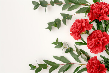 Lovely Valentine Border With Soft