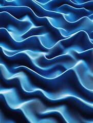 Obraz premium Wavy Blue Texture