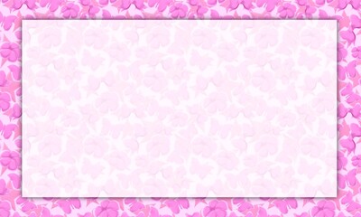 preppy pink background. presentation and powerpoint design concept with typography space area. holiday, love, romantic, feminine girl, and cute themes