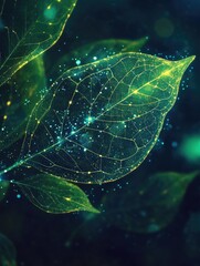 Glowing Leaf