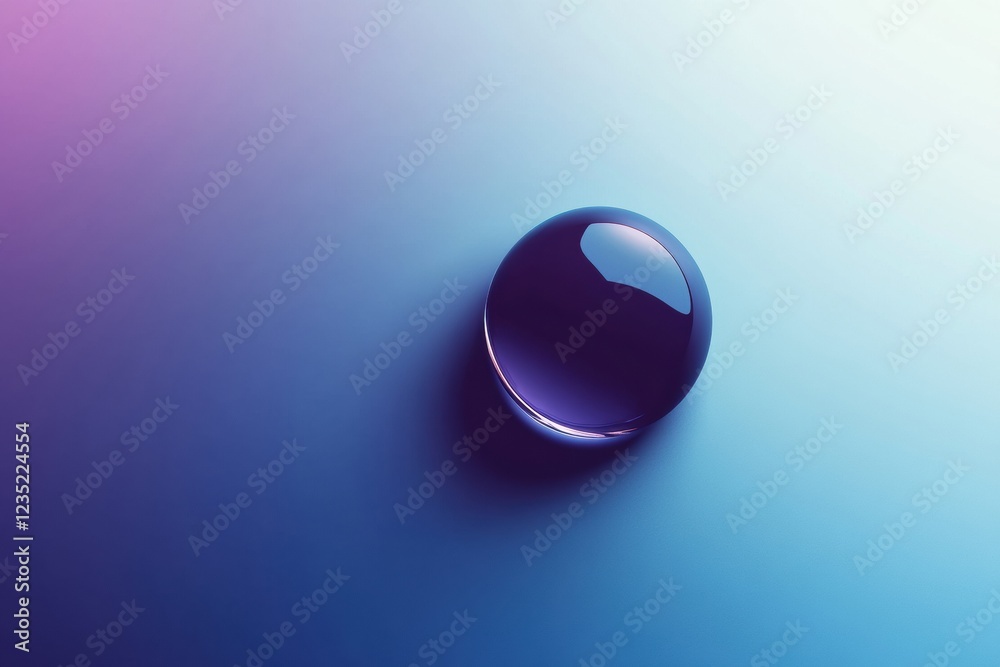 Poster colorful droplet resting on a gradient surface showcasing vibrant hues in a captivating arrangement 