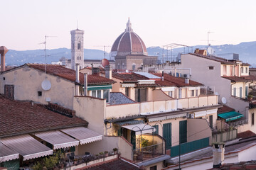 Dummo as seen from roof top of near by building florence ,Italy