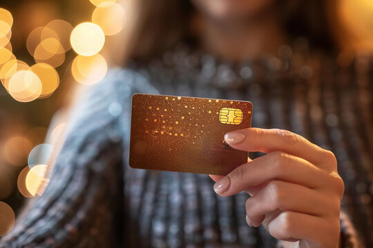 Hold Your Loyalty Reward Points Program Card in hand