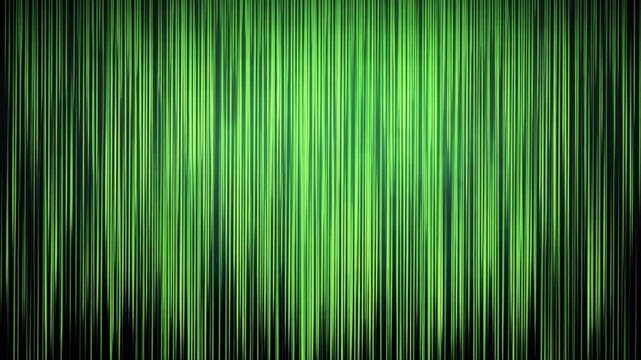 Mysterious Digital Binary Code Cascading Down in Vibrant Green Abstract Background for Futuristic Technology Concepts and Cybersecurity Themes