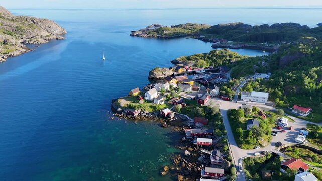 Epic 4K drone footage of Norway&rsquo;s majestic fjords! Sweeping cinematic views capture dramatic cliffs, deep blue waters, and untouched nature&mdash;perfect for high-end travel and commercial use.