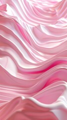 Obraz premium abstract waveform texture silk in soft pink background