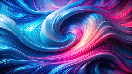 Abstract Liquid Blue Pink Long Exposure Background