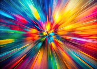 Obraz premium Abstract Long Exposure Gradient Noise Poster