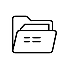 Ordner Mappe Akte Symbol