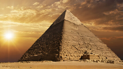 egypt pyramids illustration