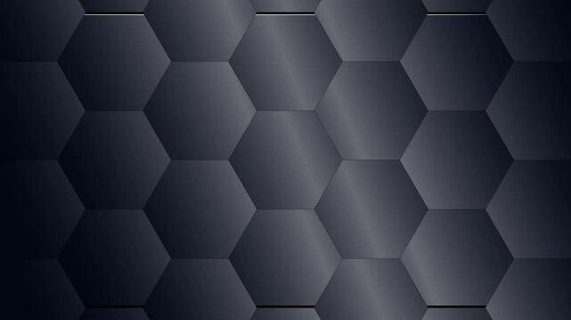 Geometric Pattern Background - Close-up of a Gray Pattern with Highlights