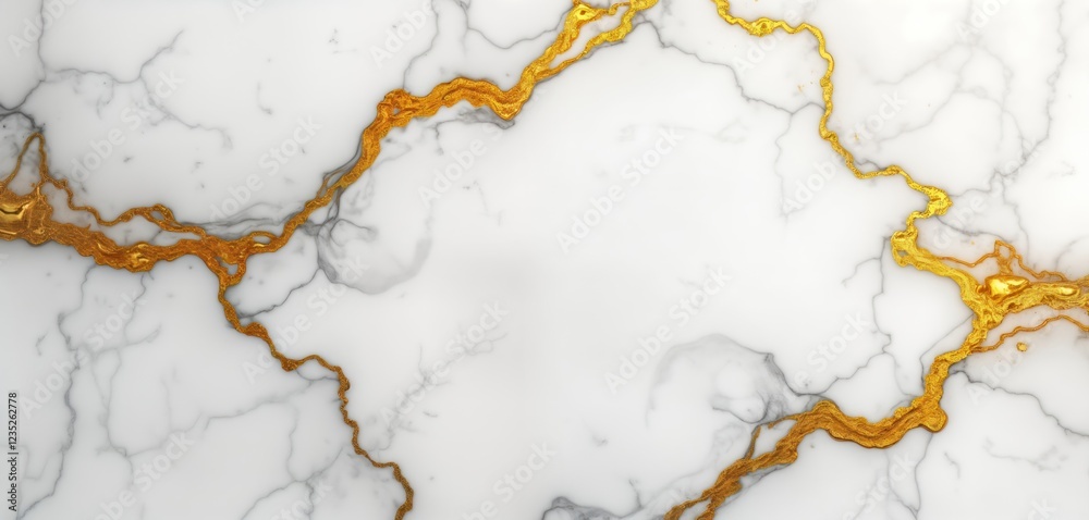 Poster luxurious white marble background with gold veins. elegant design for various applications. modern a