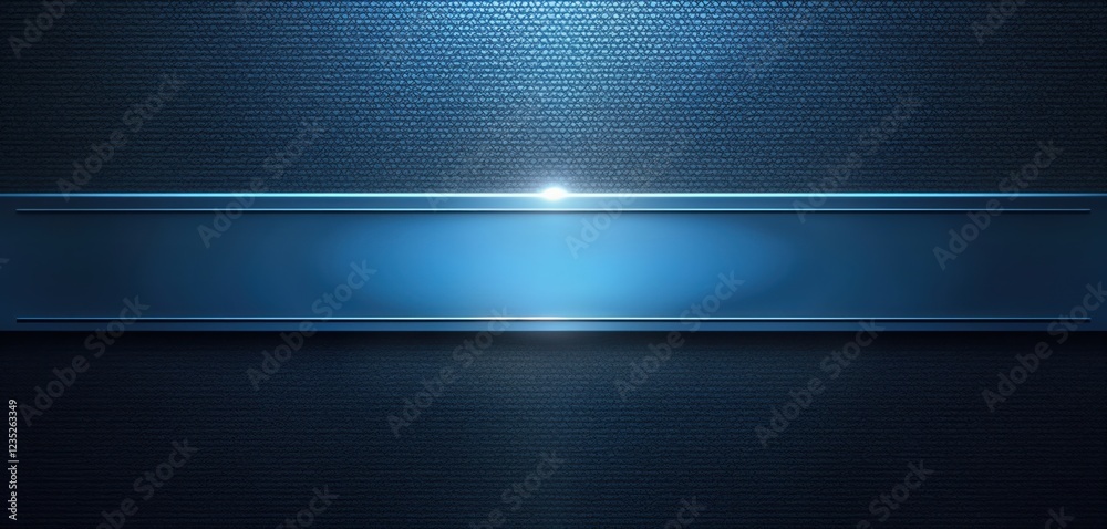 Poster abstract futuristic design. dark glossy metallic blue background with carbon fiber pattern gradient.