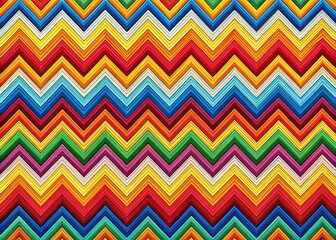 Chevron Pattern with Dynamic, Angular Design