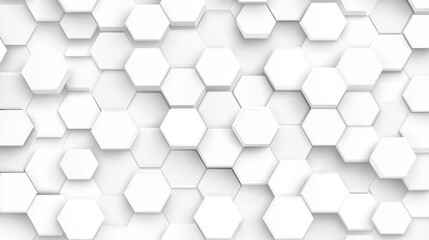 Naklejka premium Sleek hexagonal patterns create a modern, futuristic vibe, perfect for techinspired designs and elegant backgrounds.