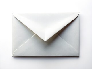 Empty White Envelope, Food Photography, Still Life, Minimalist, High-Key