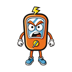 Conductivity Meter Laboratory Research Vector | Clipart, Line Art & Cartoon Illustration, Conductivity meter lab research vector—clipart, cartoon, and line art for digital use on white background.