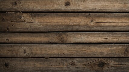  close-up of a wooden surface. The wood appears to be weathered and aged, with visible knots and knots. The planks are arranged in a horizontal pattern, creating a grid-like appearance.