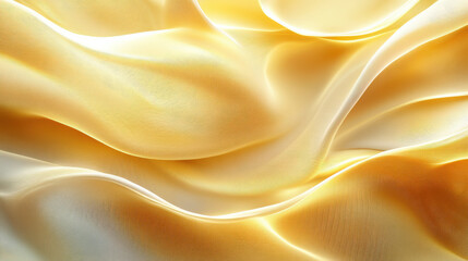 Obraz premium A detailed golden canvas with subtle texture, smooth metallic highlights, warm ambient glow