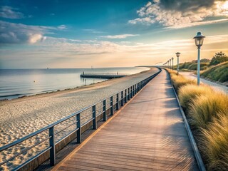 Laboe Strand Promenade, Germany: Minimalism in the Baltic Coast