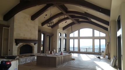 Luxurious Mountain View Home Under Construction