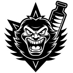 Hydrometer Laboratory Research Vector Illustration – Clipart, Line Art & Cartoon Design, Hydrometer lab research vector—clipart, line art & cartoon design for digital use.